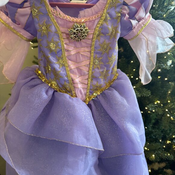 Disney World Castle Collection Rapunzel Dress | Size 7/8 | Euc - Picture 1 of 8